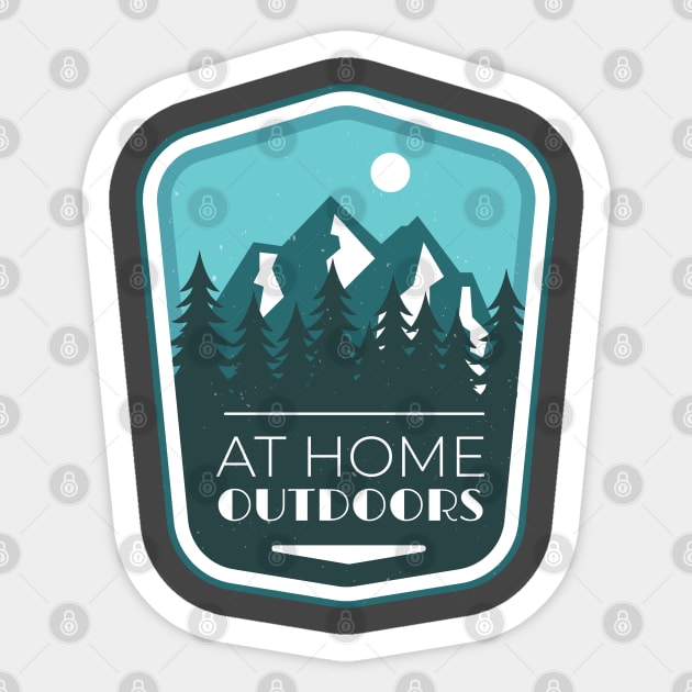 At Home Outdoors Sticker by MimicGaming